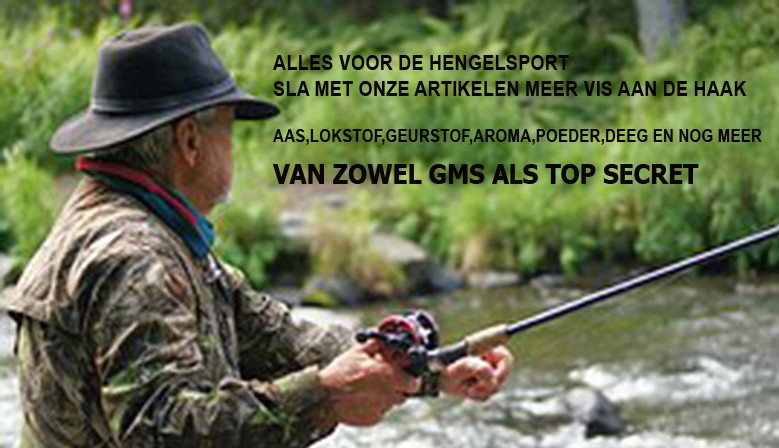 lokaas en aroma GMS Vloeistoffen GMS Poeders & GMS voor de sportvisser